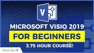 Microsoft Visio 2019 Tutorial Visio Crash Course [upl. by Llertnek]