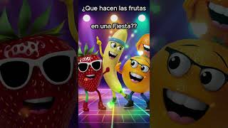 Baile de las Frutas  IA 🥔 humor meme memes music shorts funnyyoutubeshorts short ytshorts [upl. by Yelhs]