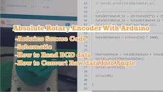 Absolute Rotary Encoder With Arduino [upl. by Nrobyalc243]