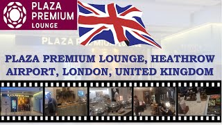 Walkthrough Plaza Premium Lounge Heathrow Airport London UK [upl. by Happy]