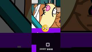 Poor Sandy 😥😥😭😭😭  duckygames7540  Bouncing Square spongebob [upl. by Cozza]