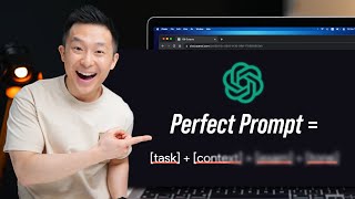 Master the Perfect ChatGPT Prompt Formula in just 8 minutes [upl. by Aiuoqes]