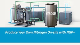 Atlas Copco Compressors  Produce Your Own Nitrogen Onsite with NGP [upl. by Allesig]