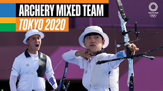 🏹 Archery Mixed Team Gold Medal  Tokyo Replays [upl. by Aprile]