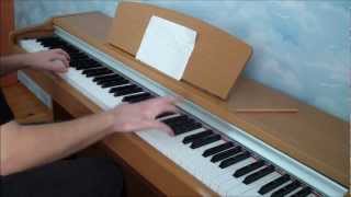 Silver Linings Playbook  End Theme Happy Ending Piano Cover  CHORDS [upl. by Armillas976]