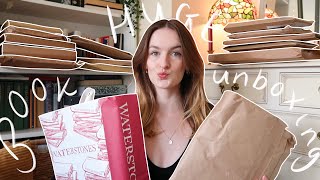 HUGE 50 book unboxing haul 📦📖 waterstones book mail  special editions [upl. by Tema]