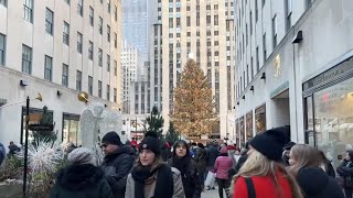 NYC Christmas Day LIVE Exploring December 25 2022 [upl. by Sapowith420]