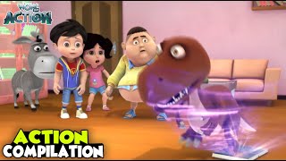 Vir Ka Super Power  New Compilation  Vir The Robot Boy  Hindi Cartoons For Kids spot [upl. by Naeruat]