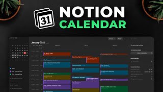 How to use Notion’s NEW Calendar HUGE Update [upl. by Akemed938]