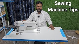 Commercial Sewing Machine Tips  Amina Boutique [upl. by Akinak]