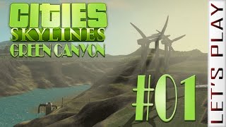 Green Canyon 01  Cities Skylines [upl. by Hazen913]