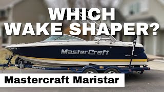 Best Wake Shaper for a Mastercraft Maristar [upl. by Dionis382]