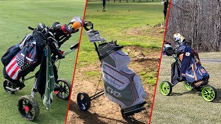 Top 10 Push Carts for Golf in 2024 Top Picks [upl. by Yaf364]