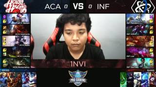 Pro Gaming Series 2017 Summer Split Week 1 Day 1  ACA vs INF [upl. by Schechter212]