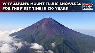 Japans Climate Crisis Iconic Mount Fuji Remains Snowless Breaking 130Year Record  Heres Why [upl. by Crutcher]