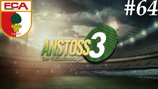 Lets Play Anstoss 3 64  Auch Freistöße entscheiden Spiele deutsch [upl. by Ardnuhsor]