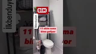 Bim klozet üstü organizer geliyor bim migos şok a101 kooperatif aktuel çeyiz indirim file [upl. by Eelrehpotsirhc]