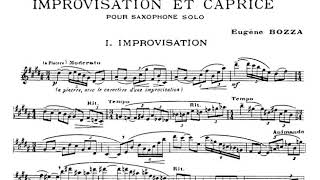 Eugène Bozza Improvisation amp Caprice [upl. by Boyce]