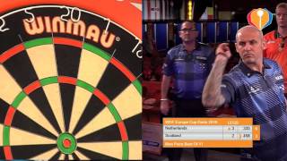 WDF Europe Cup Darts 2016  NetherlandsScotland Mens Pairs [upl. by Artinad]