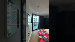 2 bed 2 bath apartment on the 5th floor in Riverlight Quay along the river Thames [upl. by Ardnuasac]