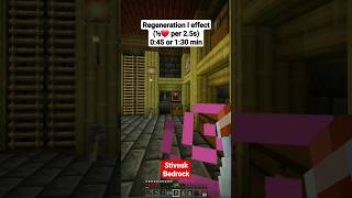 How make Regeneration potion minecraft bedrock 120 [upl. by Niamjneb548]