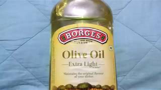 borges olive oil review in hindi [upl. by Mik]