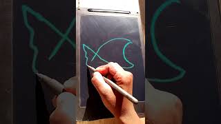 Easy fish drawing vandanaart999 art shorts youtube drawing [upl. by Anirda485]