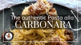 The authentic Pasta alla Carbonara  The ultimate Carbonara recipe  Italian Recipe [upl. by Ide]