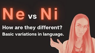 Ne vs Ni  Differences in Language of Extroverted and Introverted Intuition [upl. by Aurore]