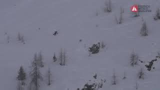 Winning Run Verbier Freeride Week 2 1 2019 SKI MEN  Dante Prtic SWE [upl. by Ivor]