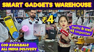 Cheapest Electronics amp Smart Gadgets Warehouse ₹4 Wholesale amp Retail Unique Smart Gadgets gadgets [upl. by Rukna]