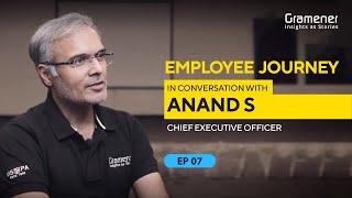 Employee Journey  In conversation with Anand S [upl. by Michel]