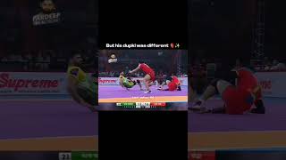 Pardeep Narwal dubki kbdfans kbd prokabaddileague kabbadilover Credit Star sports Pro kabbadi [upl. by Isleana]