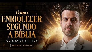 Como Enriquecer segundo a Bíblia AO VIVO com Pablo Marçal  Qui 2111 às 19h [upl. by Debra]