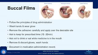 Drug Administration Sublingual amp Buccal [upl. by Hedva603]