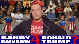 Randy Rainbow Performs at a Donald Trump Rally [upl. by Nork752]