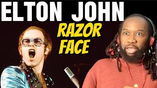 ELTON JOHN Razor Face REACTION  First time hearing [upl. by Anavas]