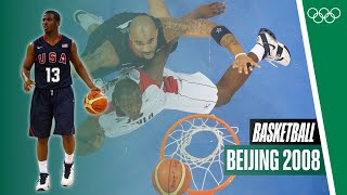 Angola 🆚 USA  Full Mens Basketball Preliminary Group B  Beijing 2008 [upl. by Juback390]