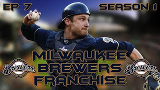 MLB 15 The Show Brewers Franchise Ep 7  OFFSEASON [upl. by Vashtee]