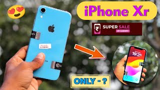 Cashify Super Sale iPhone Xr 😍 Grade  B  Unboxing 💥 [upl. by Madalena566]