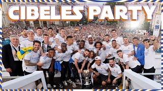 Real Madrid’s CIBELES PARTY  LaLiga CHAMPIONS [upl. by Learsi]