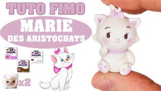 UN TUTO FIMO AVEC SEULEMENT 3 COULEURS  😱 marie des aristochats🐾 [upl. by Eihcra315]