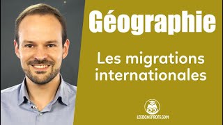 Les migrations internationales  Géographie  Seconde  Les Bons Profs [upl. by Zoi770]