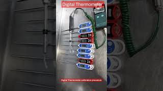 Digital Thermometer I Digital Thermometer Calibration Procedure I Comparision Method [upl. by Aisela]