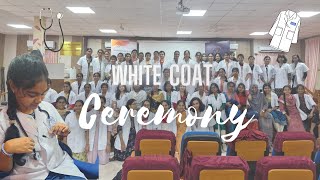 A mini White coat ceremony vlog🥼 Batch 202425 [upl. by Odlanir]