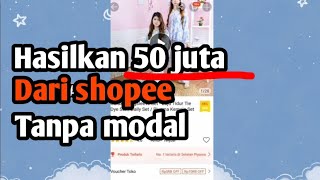 cara jadi reseller shopee [upl. by Anilahs]