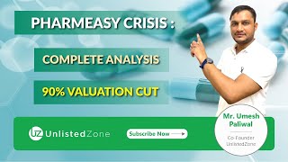 PharmEasy Valuation 90 Cut  What Will Happen Next  Pharmeasy PreIPO Shares  UnlistedZone [upl. by Yerffoj]