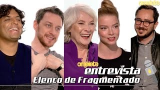 Elenco de Fragmentado  Omelete Entrevista [upl. by Adieno]