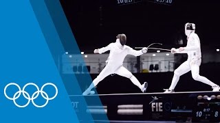 Fencing in Rio  Behind the scenes at an Olympic test event [upl. by Ylus]