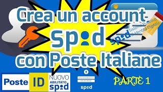 Crea un account SPID parte 1 [upl. by Aytak472]